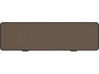 Prism 8-Drawer Double Dresser in Chocolate Tiger Maple and Bronze