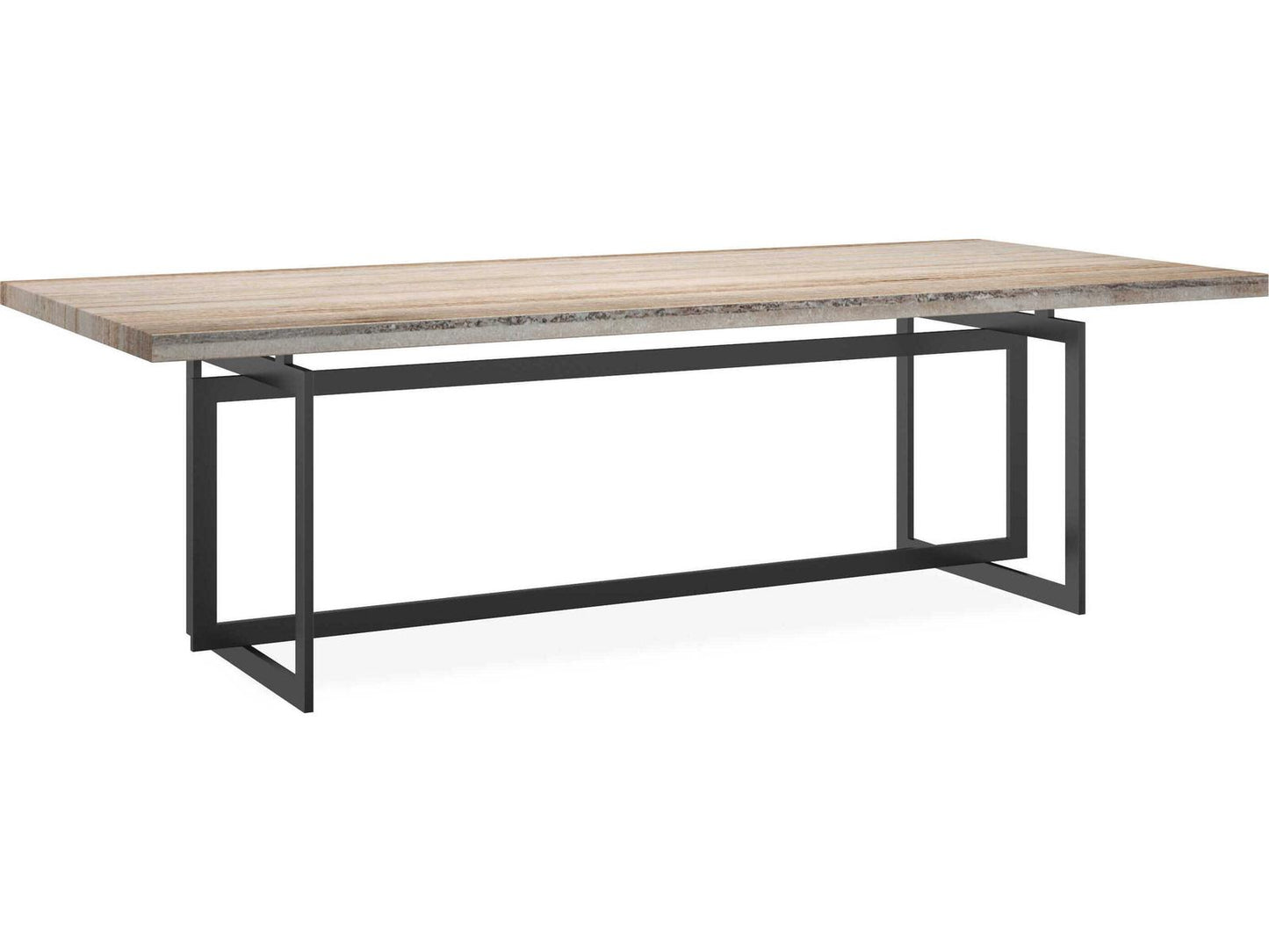 Wish You Were Here Rectangle Dining Table with Sandstone Top