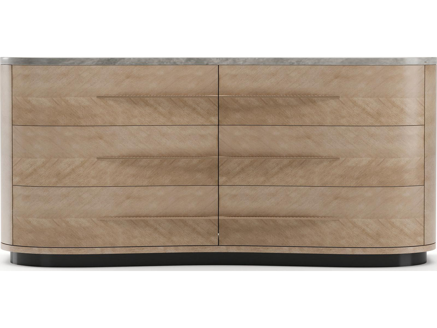 Roam 6-Drawer Dresser with Gray Armani Marble Top