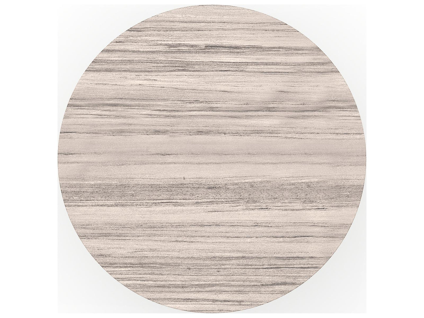 Wish You Were Here 60-Inch Round Dining Table Sandstone Top with Whisper of Gold Base