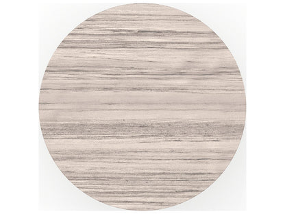 Wish You Were Here 60-Inch Round Dining Table Sandstone Top with Whisper of Gold Base