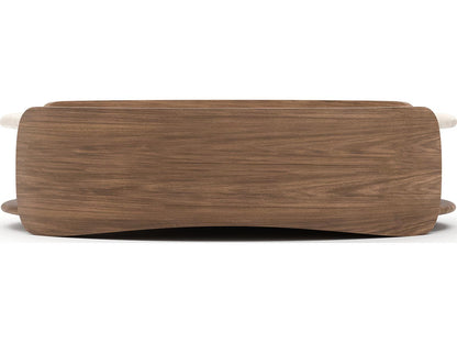 Fleur Round Stone Coffee Table