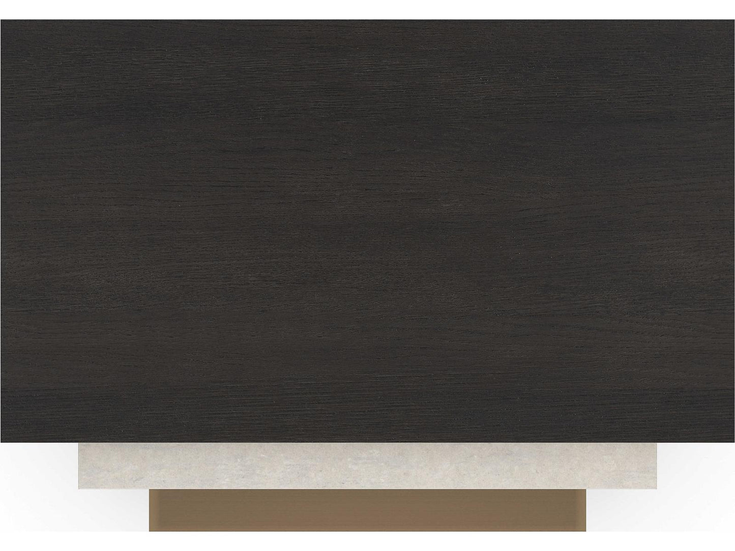 Modern Principles Contrast Nesting Tables in Cinder Creme Travertine and Lucent Bronze