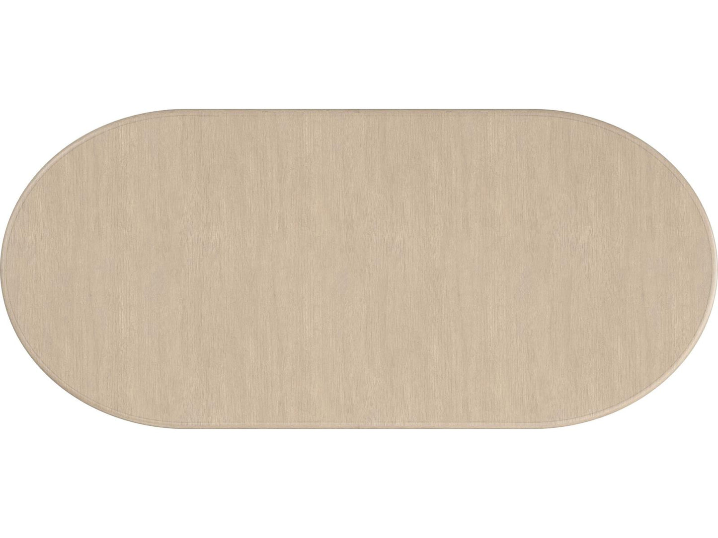 Emphasis 94-Inch Oval Extension Dining Table in Sun Drenched Oak and Silver Travertine