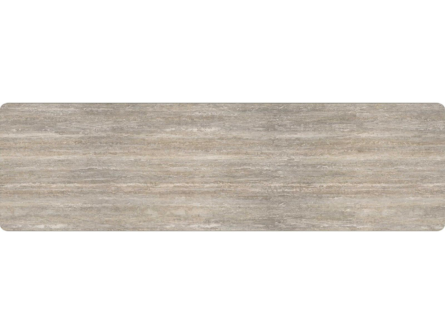 Modern Principles Balance Dresser with Silver Travertine Top and Lucent Bronze Accents