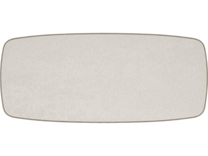 Santorini 106-Inch Rectangle Dining Table in Silica Terrazzo and Sabbia