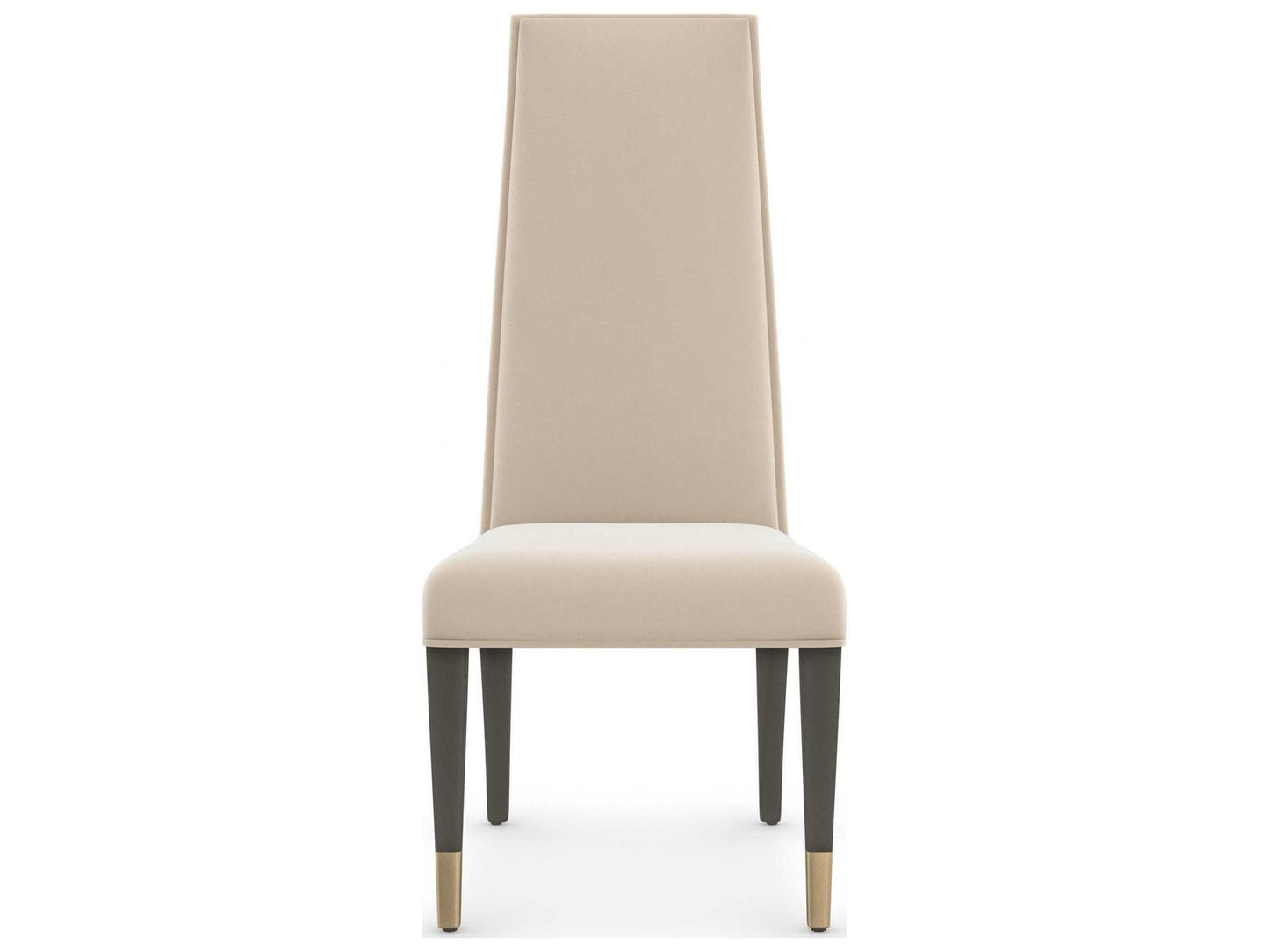 Signature Metropolitan The Master Birch Wood Beige Upholstered Side Dining Chair