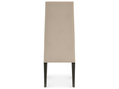 Signature Metropolitan The Master Birch Wood Beige Upholstered Side Dining Chair