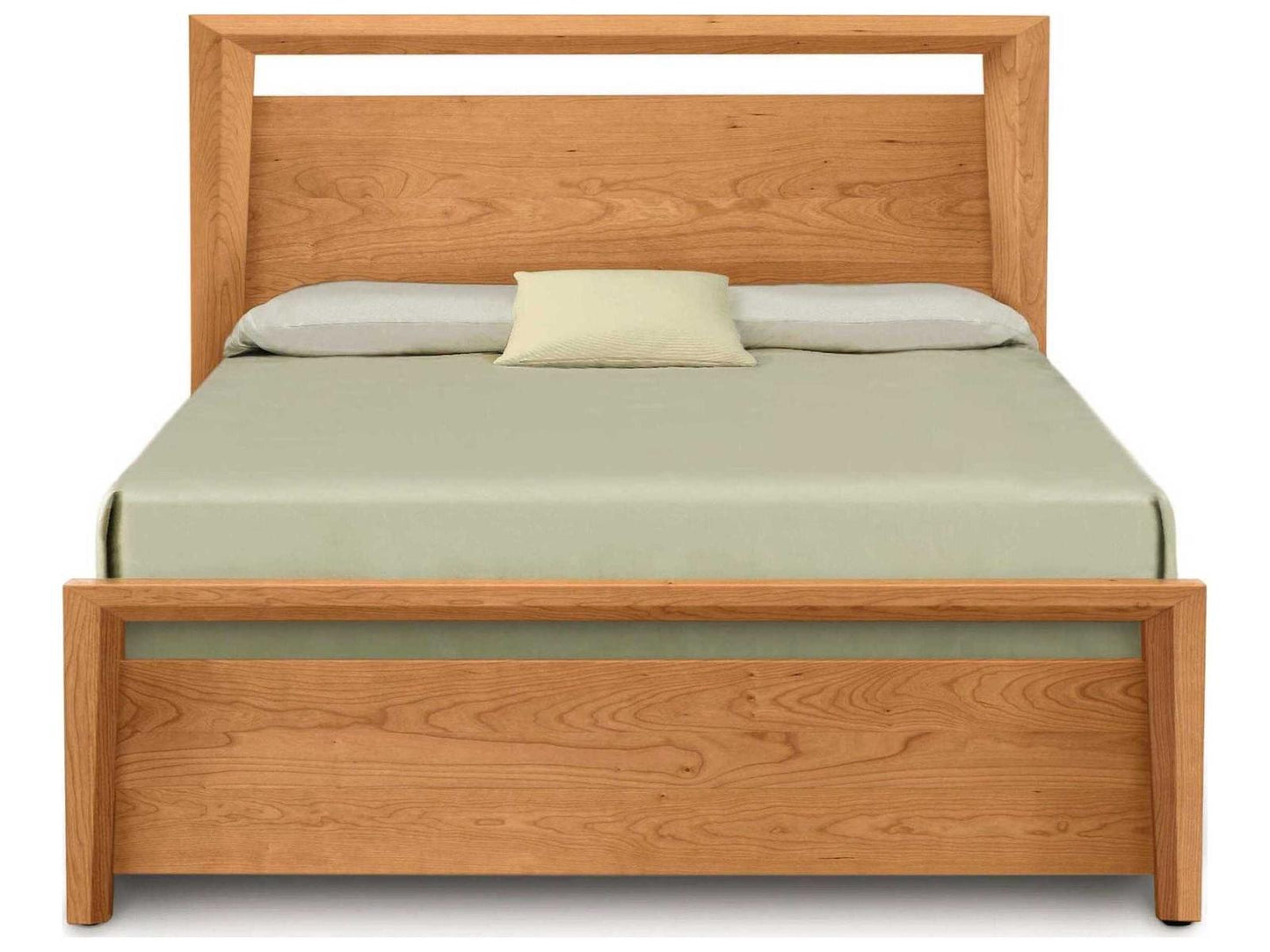 Mansfield Brown Solid Wood King Platform Bed