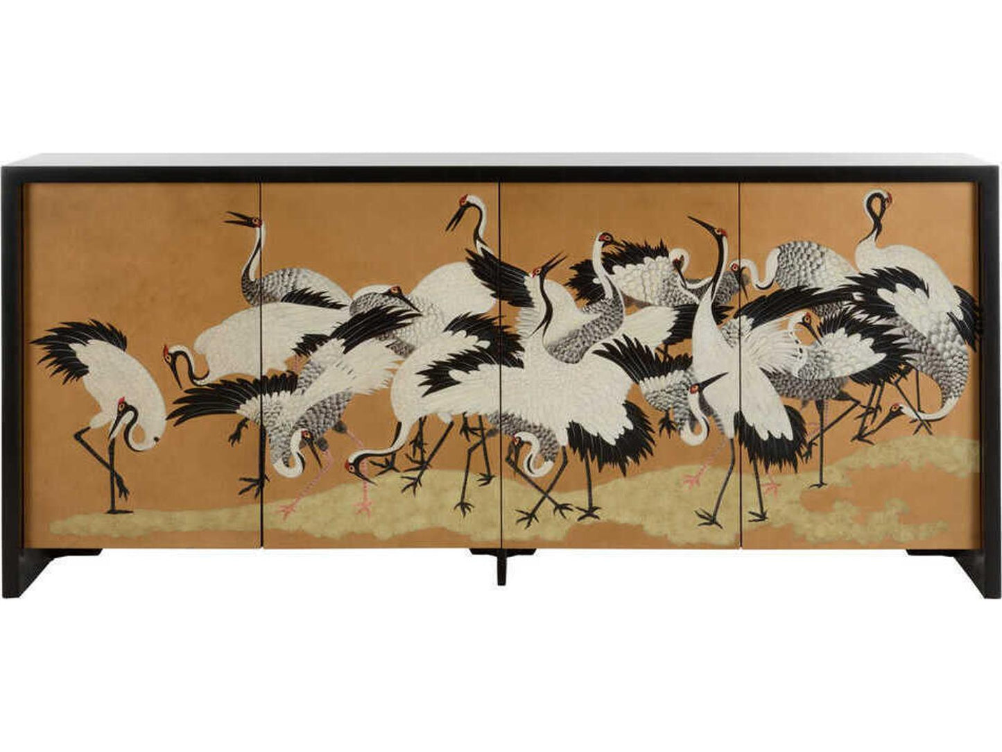 Crane 86 Black Sideboard,"<div class="flex flex-col max-w-1/4">
<span class="w-full text-base font-semibold mb-2">Weight &amp; Dimensions</span><div class="flex flex-col gap-y-1"><div class="w-full flex text-sm">
<span class="font-bold">Dimensions:</span>