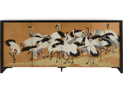 Crane 86 Black Sideboard,"<div class="flex flex-col max-w-1/4">
<span class="w-full text-base font-semibold mb-2">Weight &amp; Dimensions</span><div class="flex flex-col gap-y-1"><div class="w-full flex text-sm">
<span class="font-bold">Dimensions:</span>
