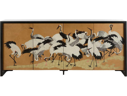 Crane 86 Black Sideboard,"<div class="flex flex-col max-w-1/4">
<span class="w-full text-base font-semibold mb-2">Weight &amp; Dimensions</span><div class="flex flex-col gap-y-1"><div class="w-full flex text-sm">
<span class="font-bold">Dimensions:</span>