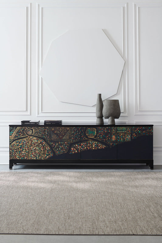 Caracole Mosaic Entertainment Console INV