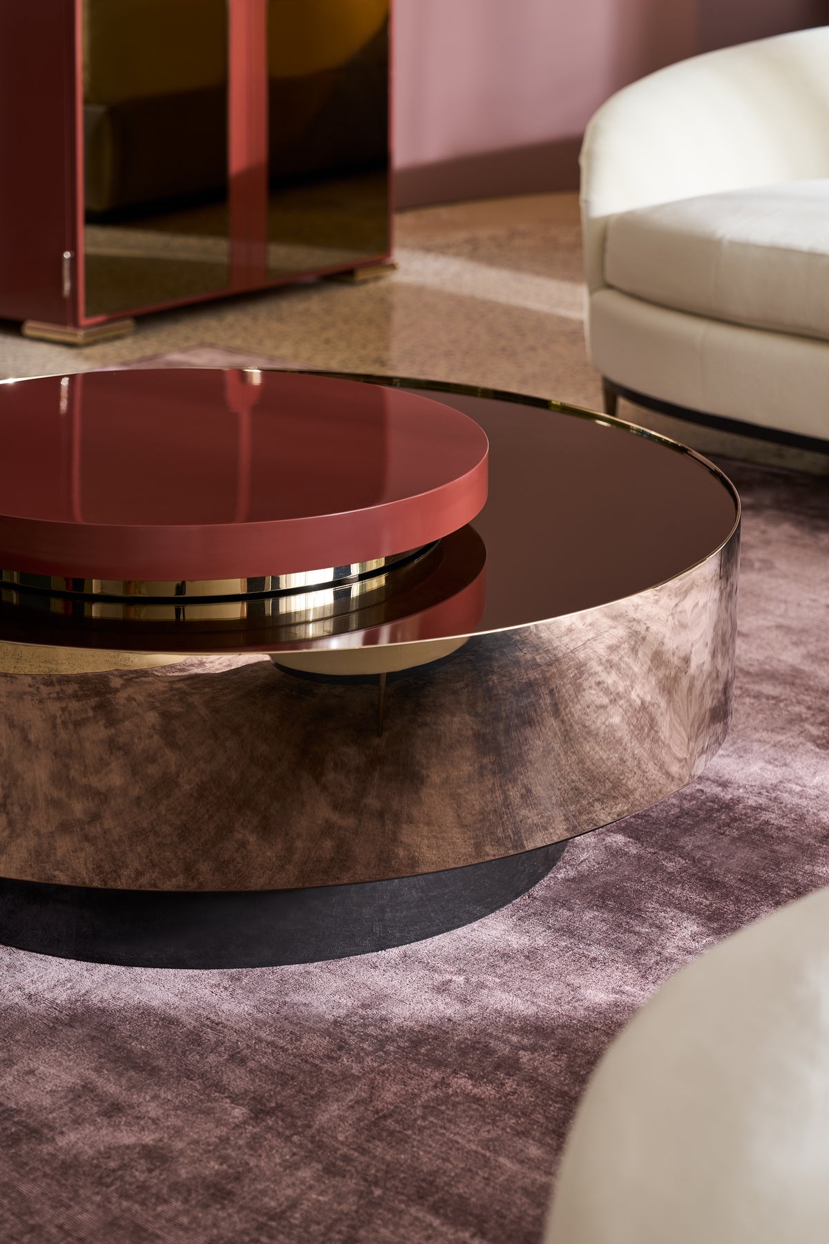 Caracole Classic Radius Cocktail Table