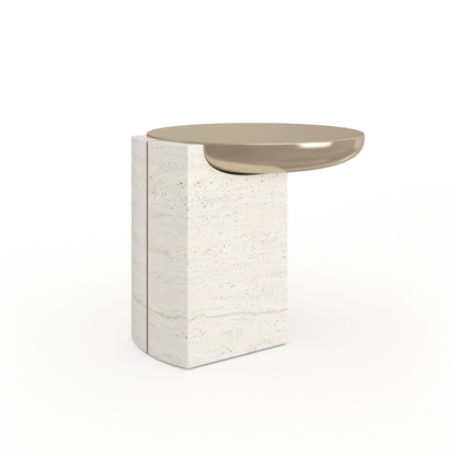 Caracole Classic Overlap Round Side Table