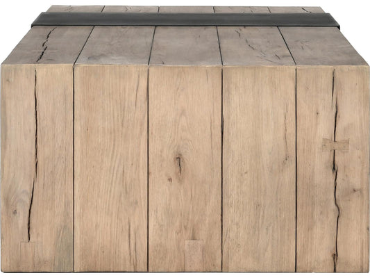 Danica Rectangle Coffee Table Reclaimed Oak and Iron