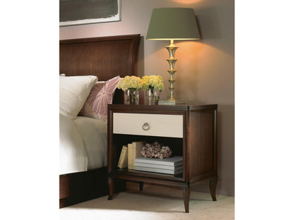 Tribeca Single Drawer Nightstand in Tribeca Cream Finish