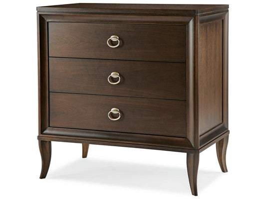 Tribeca 3-Drawer Nightstand in Tribeca Finish