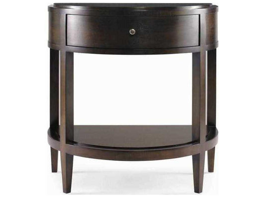 Tribeca Nightstand with Single Drawer and Open Shelf in Tribeca Finish