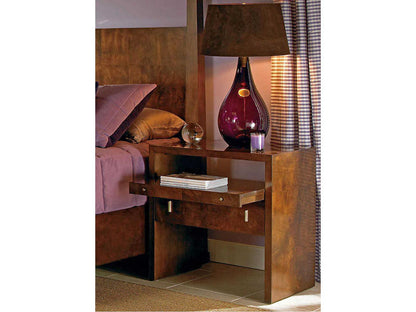 Omni Drawer Commode in Sable Maple with Solid Brass Hardware