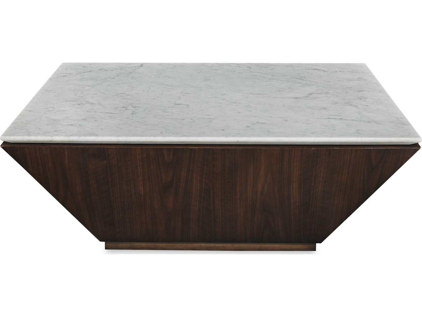 Compositions Square Coffee Table with Marble Top