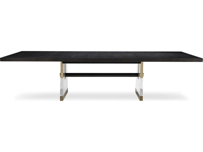 Cadence Rectangle Extendable Dining Table in Mocha Finish