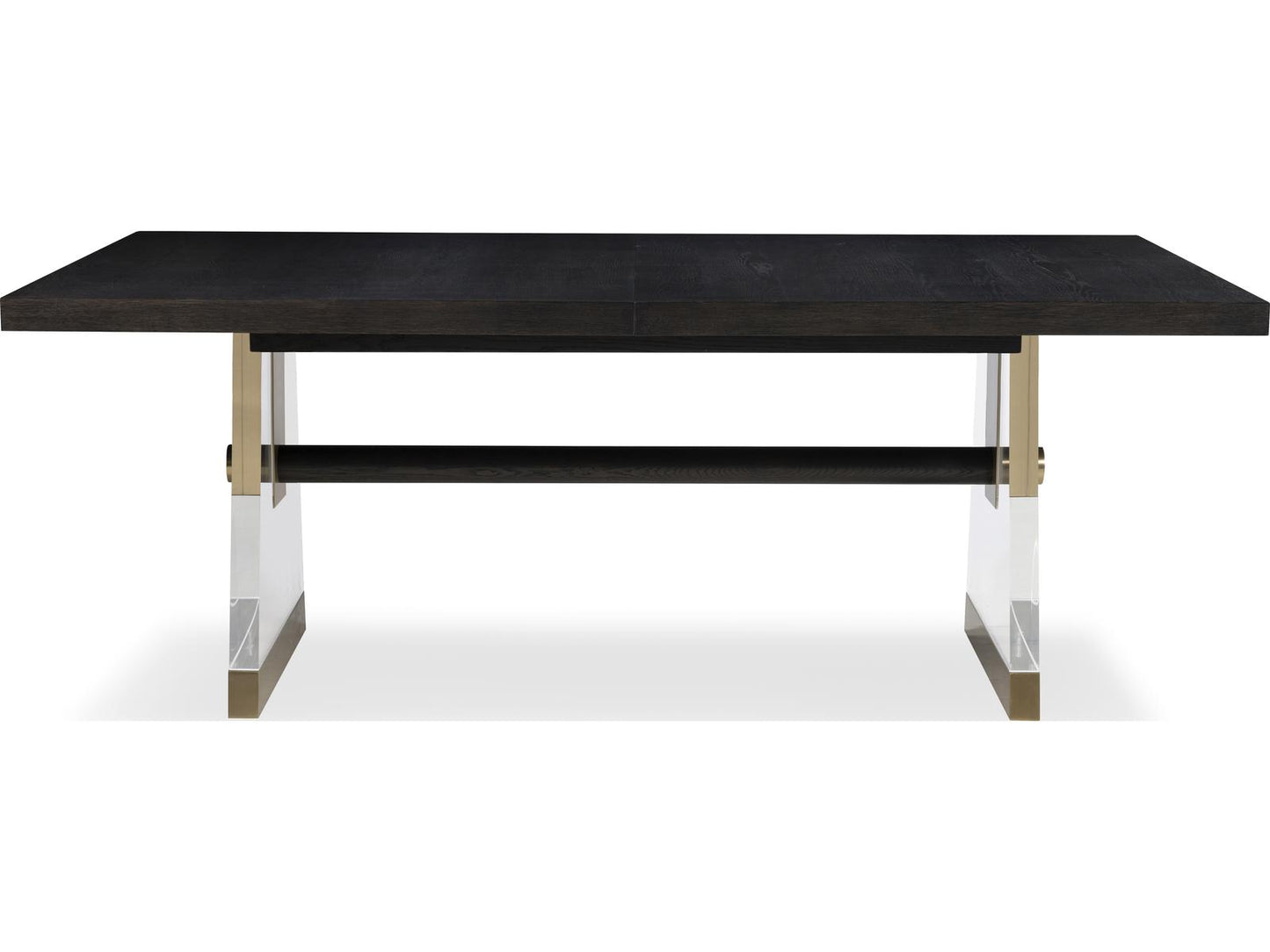 Cadence Rectangle Extendable Dining Table in Mocha Finish