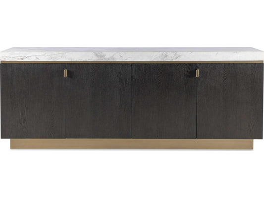 Cadence Credenza Mocha Oak and Marble