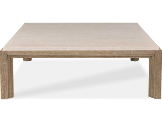 Monterey Square Wood Coffee Table Hawthorne Light