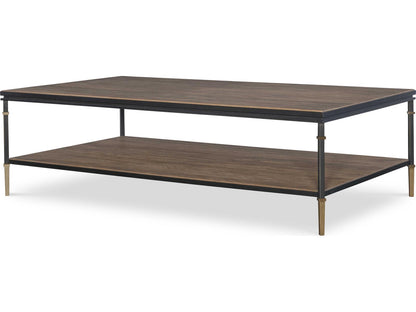 Monterey Rectangular Wood Coffee Table Hawthorne Light
