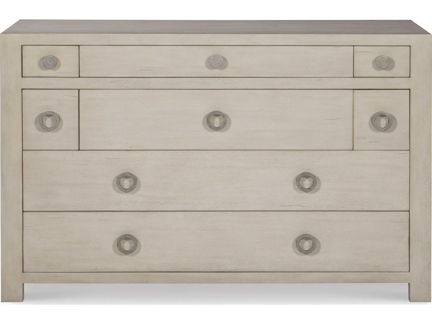 Chatham 8-Drawer Chest Peninsula in Mahogany with Pewter Hardware