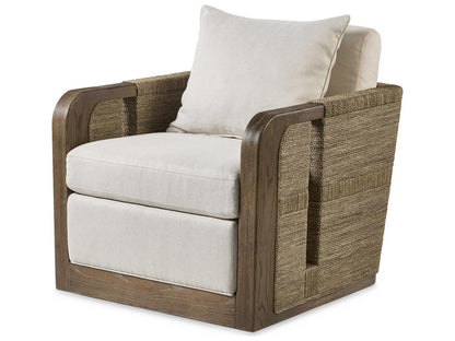 Tessuto Swivel Lounge Lounge Chair from the Curate Collection