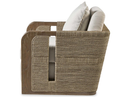 Tessuto Swivel Lounge Lounge Chair from the Curate Collection