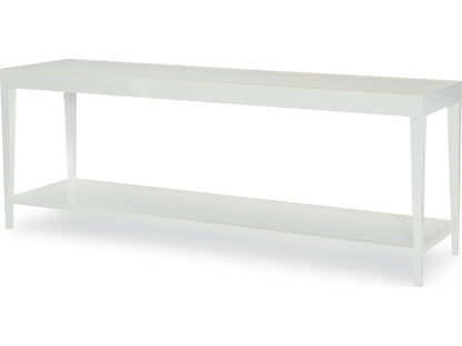 Allison Paladino Sail Rectangular Glass Console Table