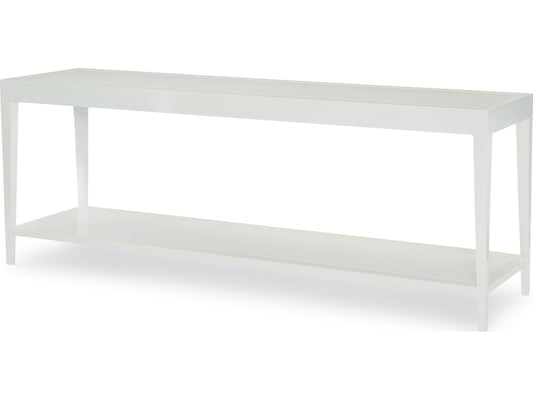 Allison Paladino Sail Rectangular Glass Console Table