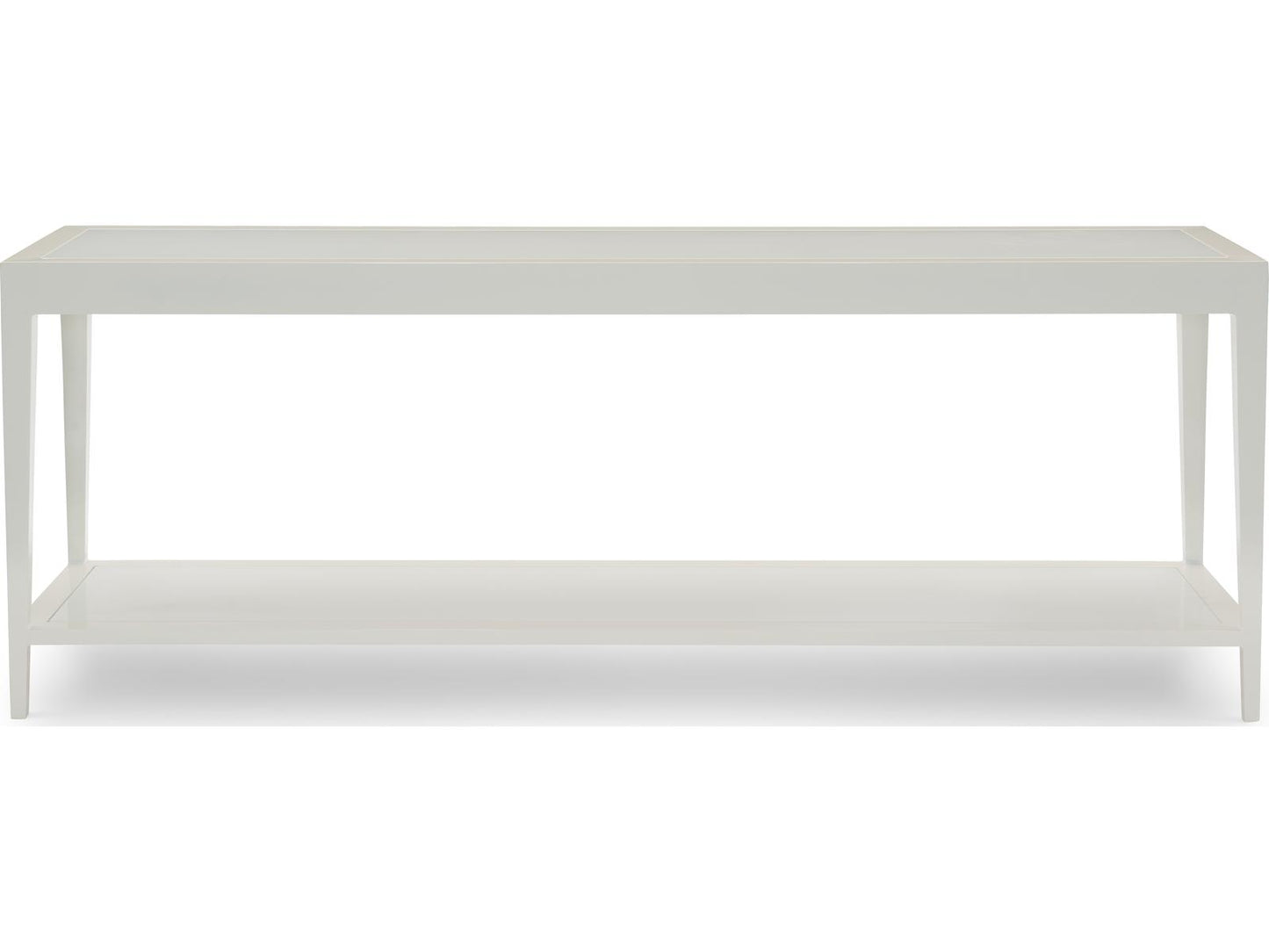 Allison Paladino Sail Rectangular Glass Console Table