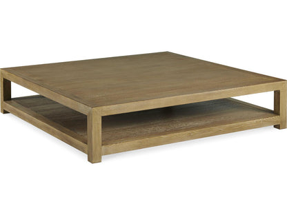 Monarch Sonoma Square Coffee Table in Cerused Oak