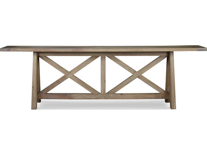 Grand Tour Rectangular Wood Console Table