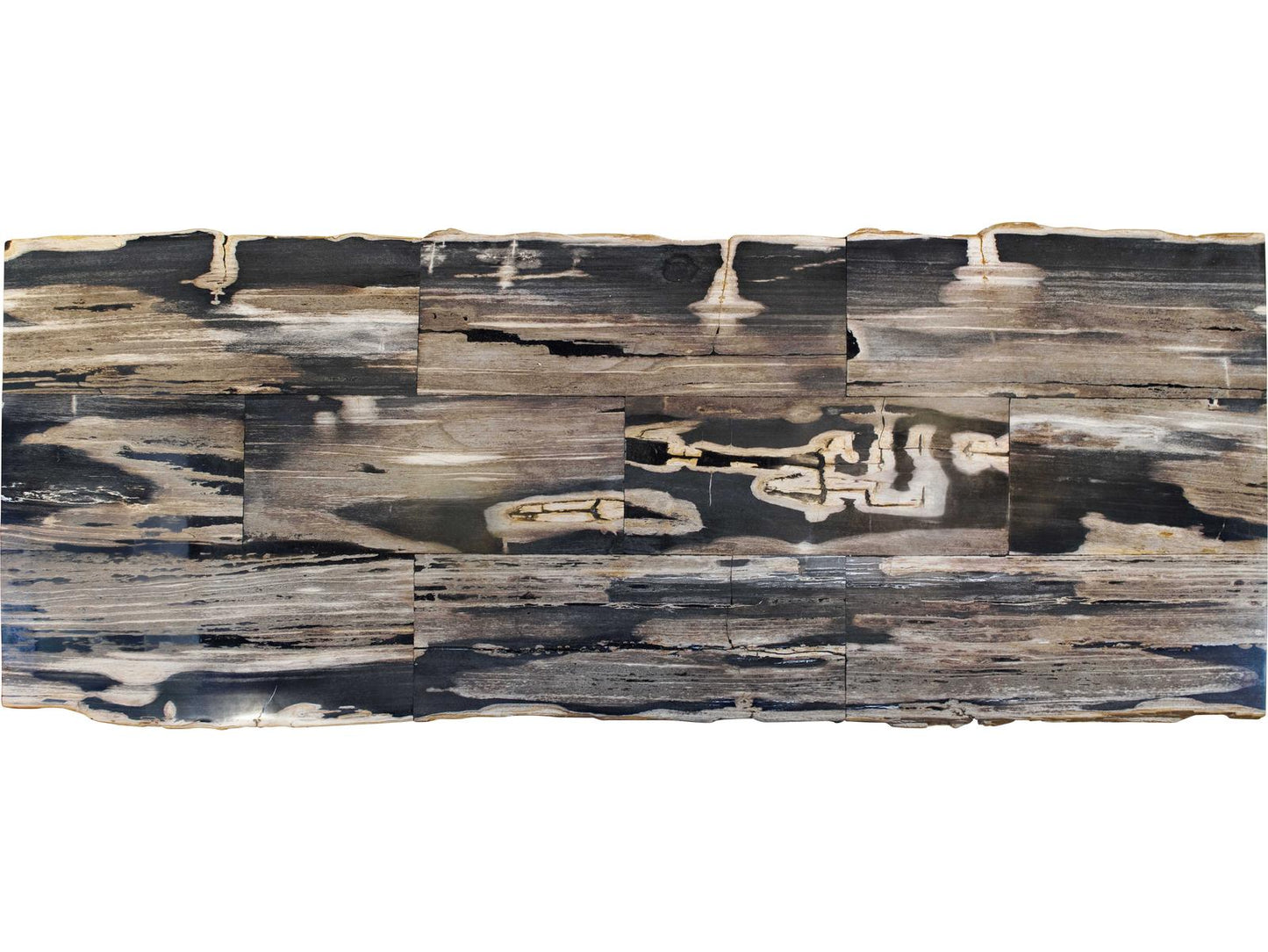 Grand Tour Andreas Petrified Wood Dining Table