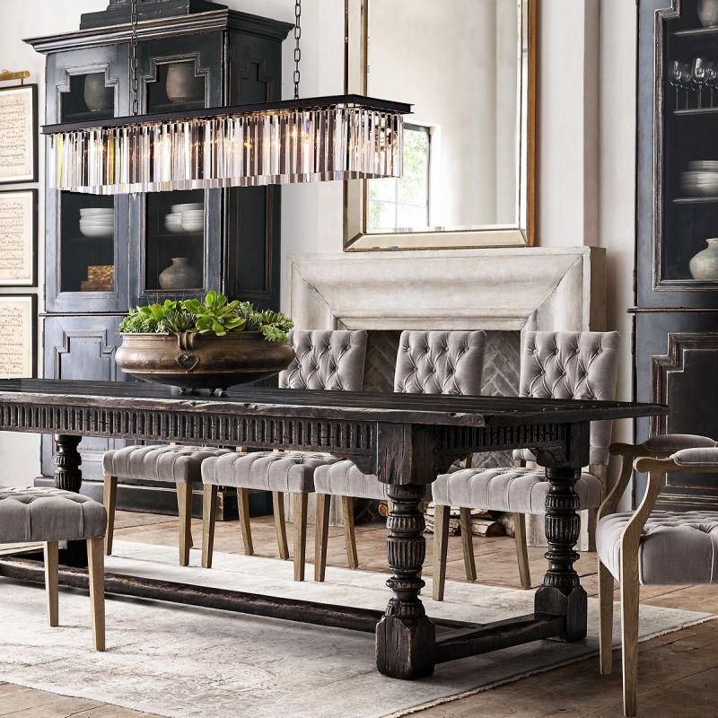 Ryalin Rectangular Chandelier 49"W/60"W