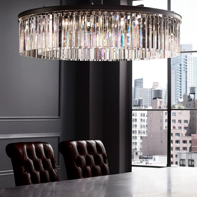 Ryalin Round Chandelier 32"D/43"D