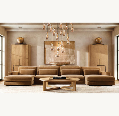 Rains Circular Chandelier 18"