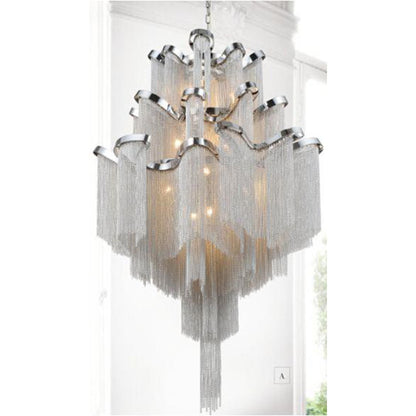 Daisy 24 Inch 17 Light Chandelier