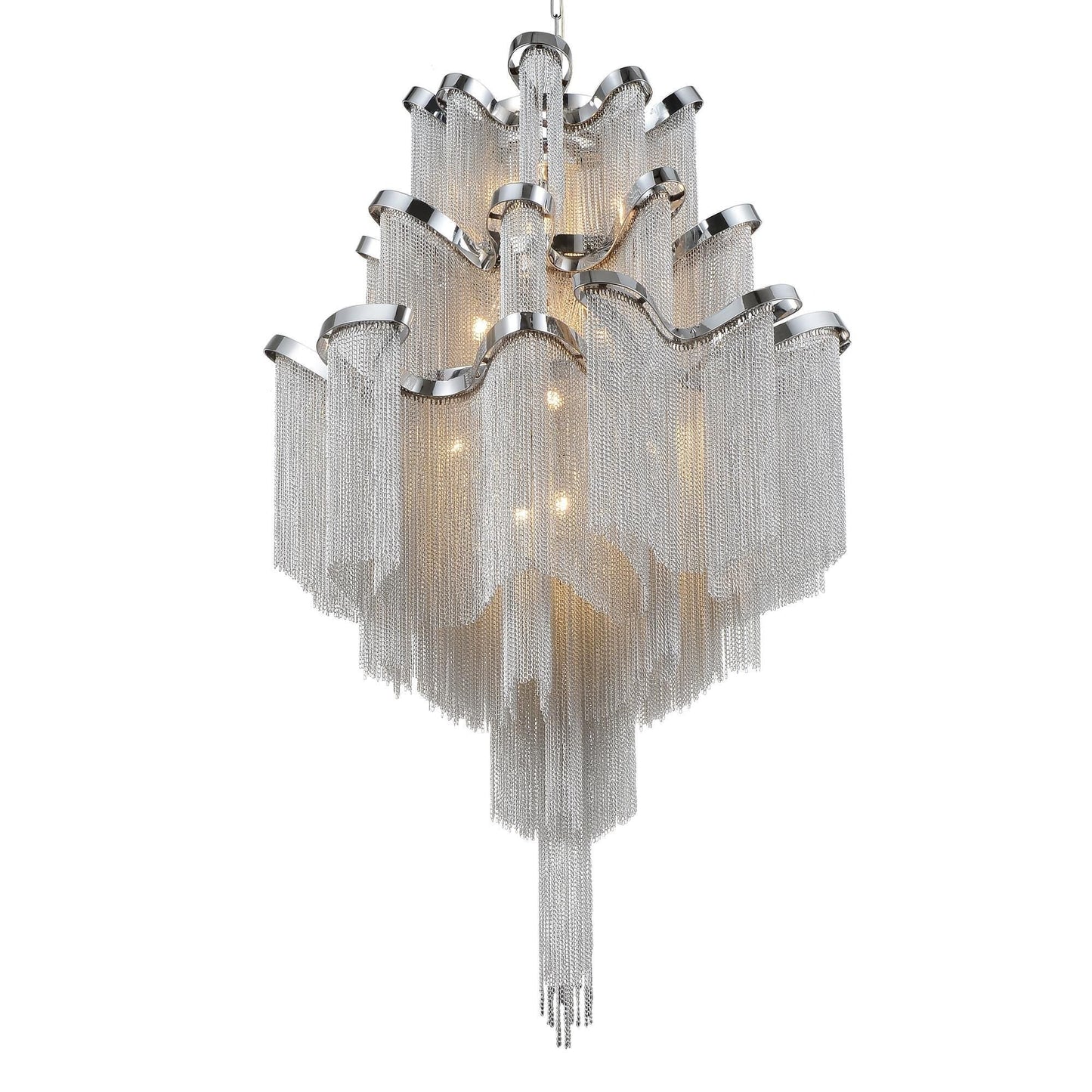 Daisy 24 Inch 17 Light Chandelier