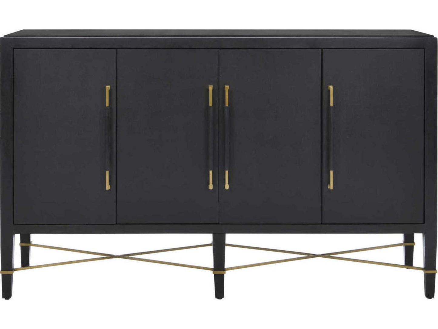 Vistas 67 Black Lacquered Linen Champagne Metal Sideboard,"<div class="flex flex-col max-w-1/4">
<span class="w-full text-base font-semibold mb-2">Features</span><ul class="list-disc pl-5"><li class="text-sm my-1"><div class="w-full html-content-container