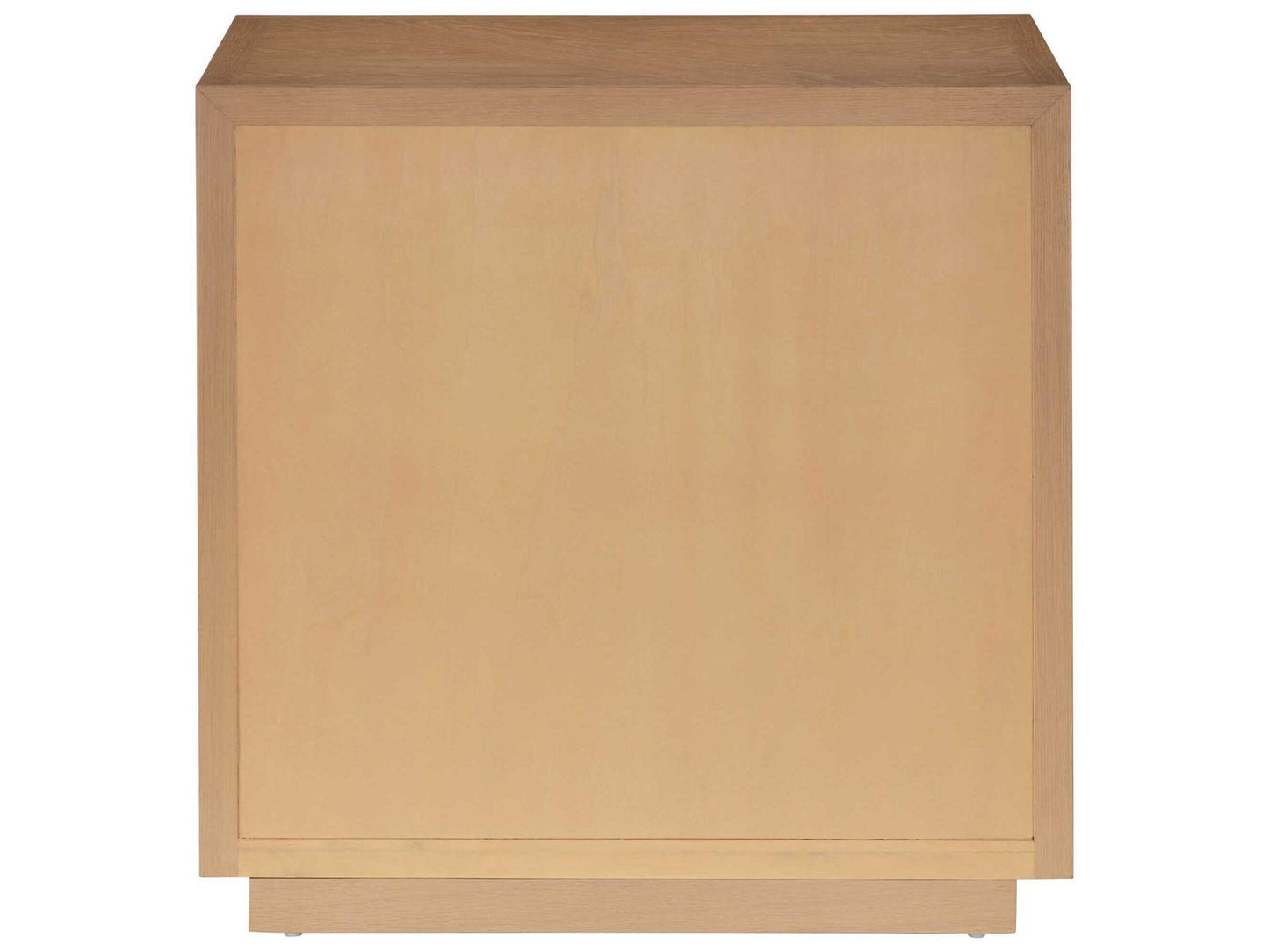 Currey and Company Margot 3-Drawer Natural Oak Chest in Light Oak and Beige