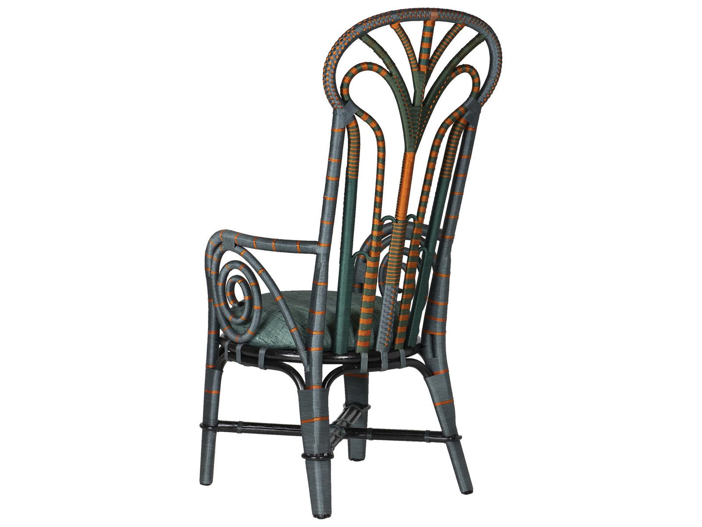 Benin Green Accent Chair