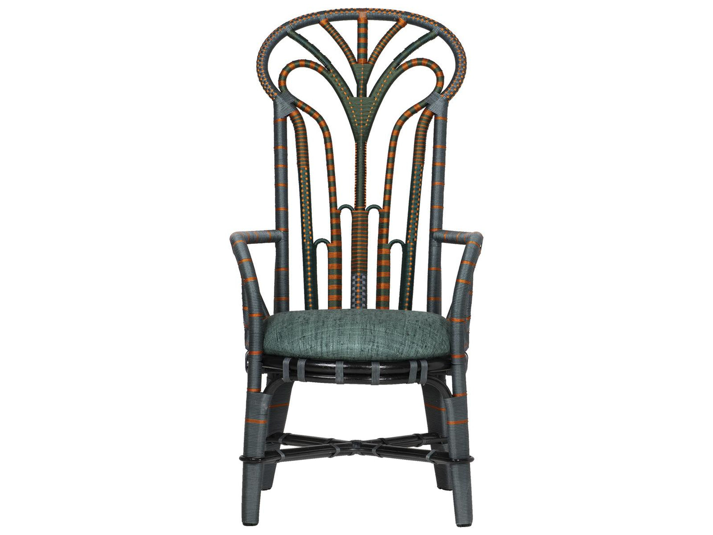 Benin Green Accent Chair