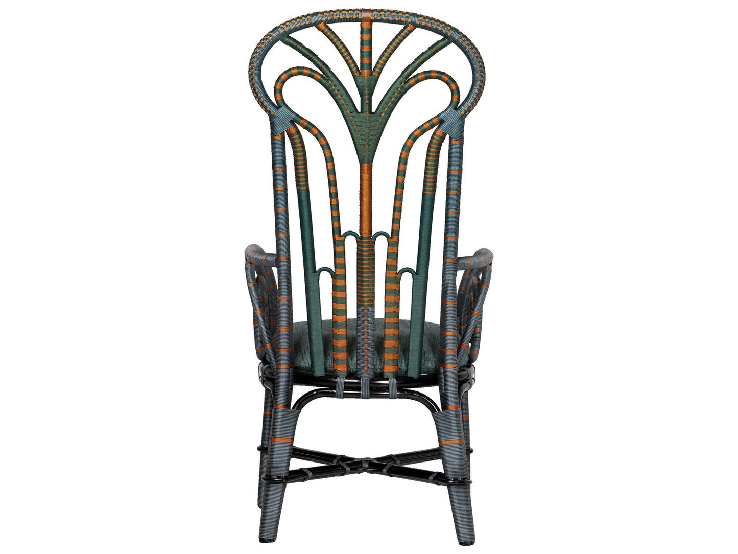 Benin Green Accent Chair