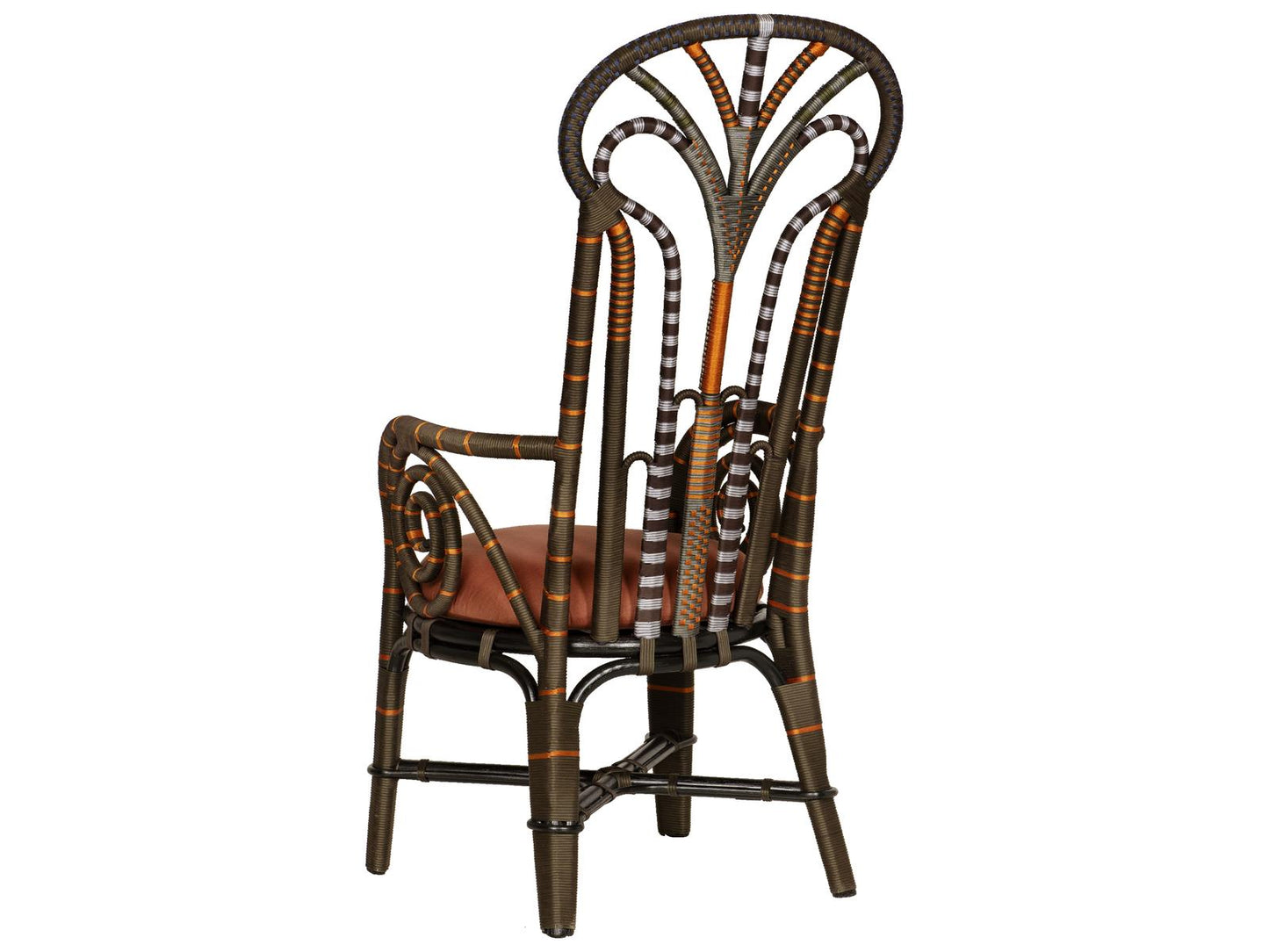 Benin Brown Accent Chair